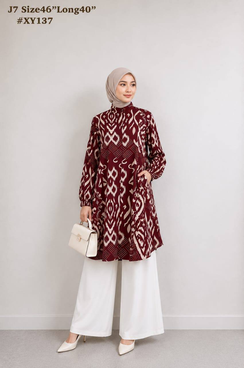 BLOUSE WANITA LABUH CATRINA MUSLIMAH