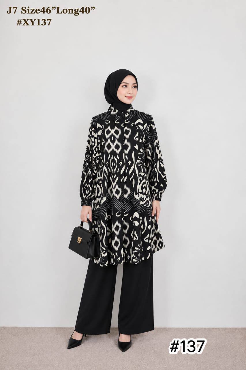 BLOUSE WANITA LABUH CATRINA MUSLIMAH - Image 3