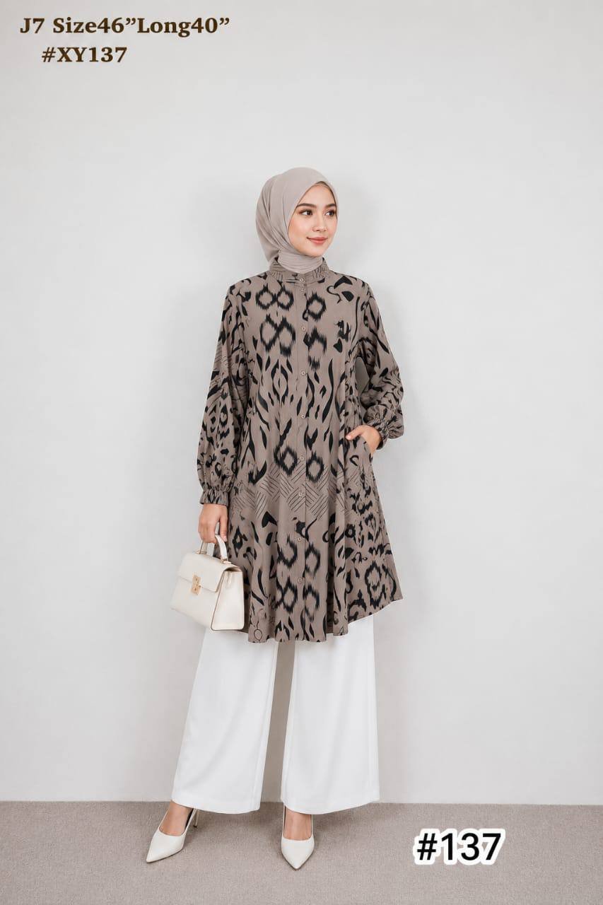 BLOUSE WANITA LABUH CATRINA MUSLIMAH - Image 2